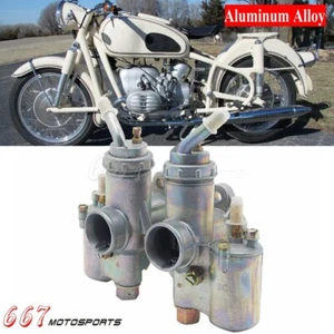 Aluminum PZ28 Carburetor For BMW R50 R60/2 R69S R12 R1 M72 MW750 Retro 750 -Pair - Picture 1 of 10