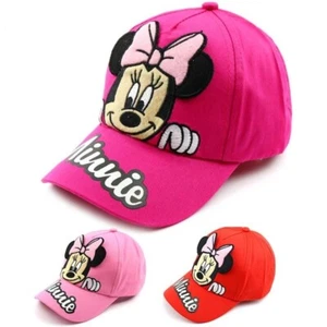 Minnie  Baby Hat For Children Embroidered Cotton Children's Baseball Cap Kids - Picture 1 of 8