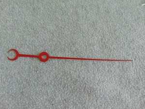 OLD DOUBLE DIAL LARGE SHELF CALENDAR CLOCK CRESCENT SECOND HAND PARTS NICE - Picture 1 of 7