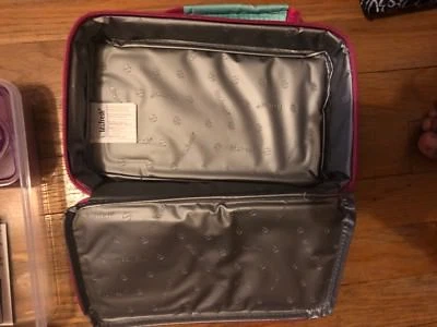 Bento lunch box BRAND NEW with cool packs inside and 3 containers.  - Image 1 of 4