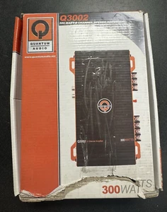 Amplificatore stereo Quantum Audio Q3002 in scatola originale con manuale utente - Foto 1 di 3