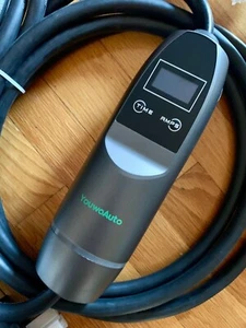 Youwoauto Level 2 Portable EV Charger, 32A, 240V, J1772, NEMA 14-50 Plug, IP65 - Picture 1 of 24