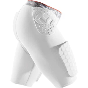 McDavid 737DD Hex Dual Density Thudd Shorts - White - Picture 1 of 1