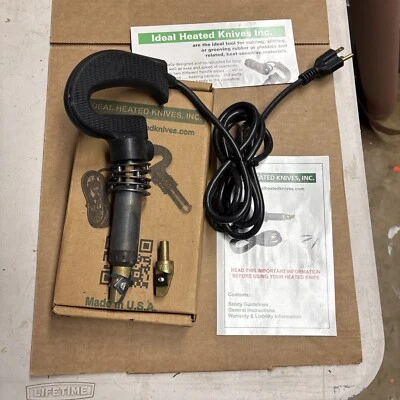 IDEAL Deluxe 250 vatios modelo No. Conjunto de cuchillos térmicos 125 con cuchillas y 4 hierros Foto 1 de 4