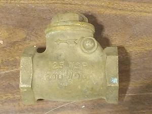 3/4 inch brass back flow valve - Picture 1 of 8