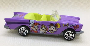 1957   '57  CHEVY CONV  KELLOGG'S RICE KRISPIES - SNAP, CRACKLE, POP  - MATCHBOX - Picture 1 of 8
