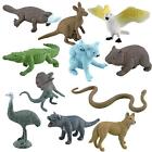 11 Pieces Australian Animal Model Eduactional Toy for Toddlers Children Kids