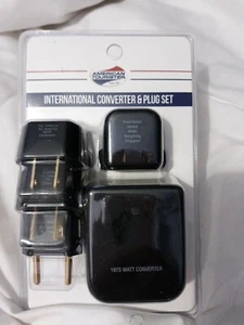 American Tourister International Converter &Plug Set Pouch power country - Picture 1 of 2