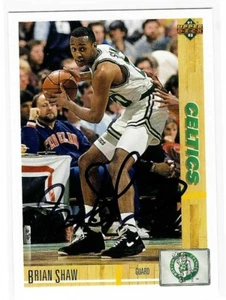 Brian Shaw Signed 1991/92 Upper Deck Card #346 - Picture 1 of 1