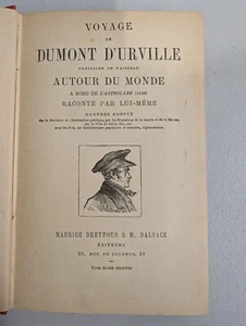 1826 ** DUMONTE D'URVILLE ** AROUND THE WORLD - HIS OWN WORDS IN FRENCH - Picture 1 of 9