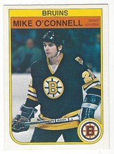 MIKE O`CONNELL 1982-83 O-Pee-Chee #17 NM-MT NHL Boston Bruins