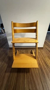 Stokke Tripp Trapp Hochstuhl Buche höhenverstellbar - Bild 1 von 5