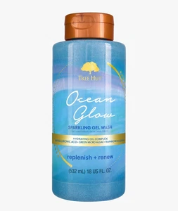Tree Hut Ocean Glow Sparkling Gel Wash Duschgel Neu Volle Größe (18oz) - Bild 1 von 1