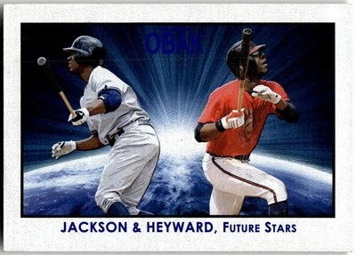 2010 TriStar Obak #99 Jason Heyward / Austin Jackson — 第 1/2 张图片