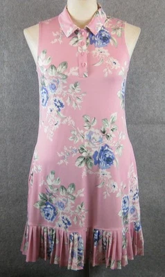 Laura Ashley Golf & Tennis Dress Womens Size Small Pink Floral - Image 1 of 4