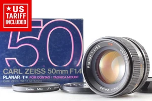 【Top MINT in Box】 Contax Carl Zeiss Planar T* 50mm f/1.4 MMJ Lens C/Y From JAPAN - Picture 1 of 17