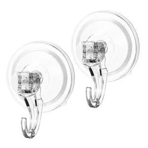  2 ganchos de succión para baño multiusos taza percha reutilizable - Imagen 1 de 12