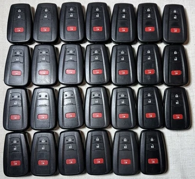 Lot of 27 Toyota OEM Smart Key Fob Remotes (FLA) - Image 1 of 2