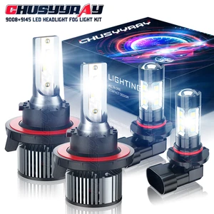 Faros antiniebla LED para Dodge Ram 1500 2500 3500 2006 2007 08 4X 6500K - Imagen 1 de 14