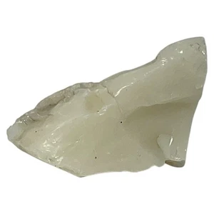 Cream Opaque Art Glass Cullet Slag Glass #5L72 - Picture 1 of 7
