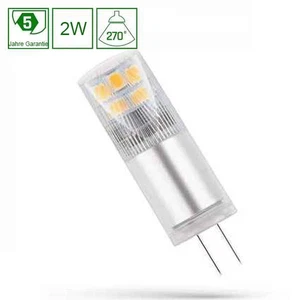 Lampadina LED G4 2W 3000k Ra>80 bianco caldo AC/DC12V lampade risparmio energetico - Foto 1 di 6