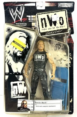 Figura de acción de lucha libre vintage 2002 WWE Kevin Nash nWo Back + Bad Jakks Pacific Foto 1 de 4