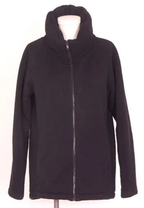 THEORY Trendy Ladies Black Coat Outdoor Jacket SZ L US SZ 8 - Picture 1 of 4