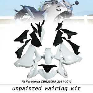 Bodywork Fairing Kit Unpainted Fairings ABS Set Fit For Honda CBR250RR 2011-2013 - Picture 1 of 5