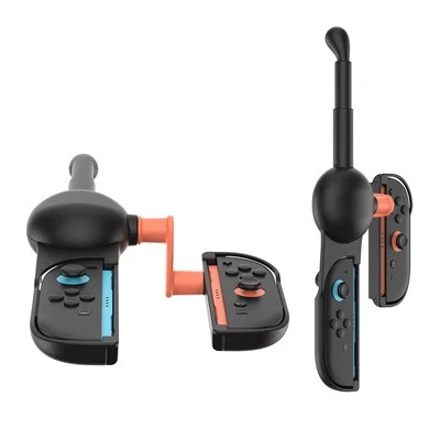 Sleek Black Fishing Rod for Switch2 Enhances Your Gaming Setup Experience - Image 1 of 4