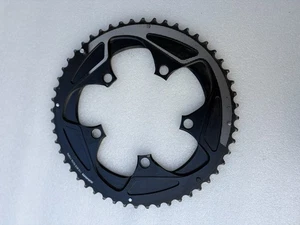 SRAM 52T Mid Compact Chainring Matte Black 110BCD. - Picture 1 of 2