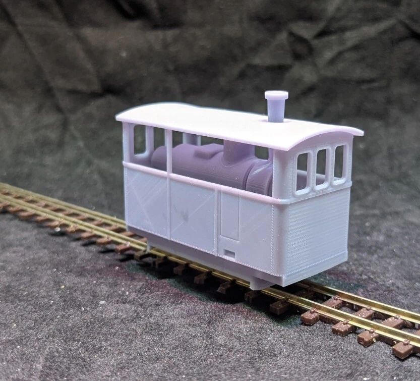 3D-FACTORYUK OO9/009 Schmalspur Dampf Straßenbahn Kit für Tomytec TM-TR02 Chassis