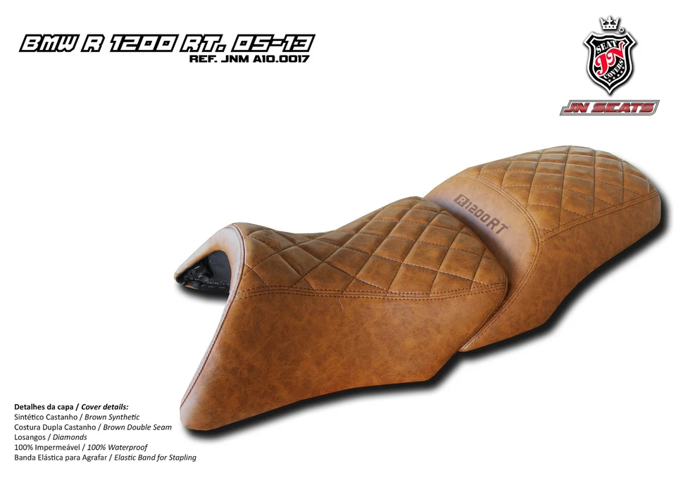 BMW R1200RT 2005-2013 JN Rivestimento per Sella Antiscivolo A10.0017 - Image 1 of 1