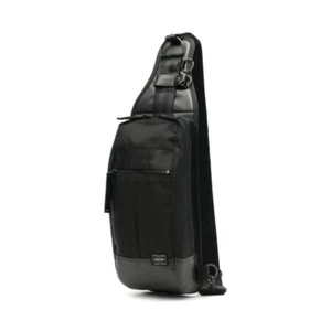 PORTER HEAT ONE SHOULDER BAG Yoshida Bag 703-08000 Black Japan Free Shipping NEW - Picture 1 of 19