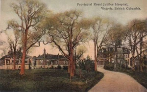 Postal Provincial Royal Jubilee Hospital Victoria Columbia Británica Canadá #2 - Imagen 1 de 1