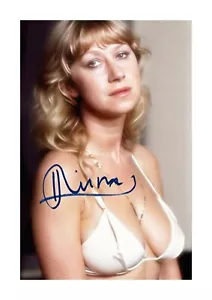 Helen Mirren in a revealing top A4 repro autograph photo picture poster choice - Imagen 1 de 4