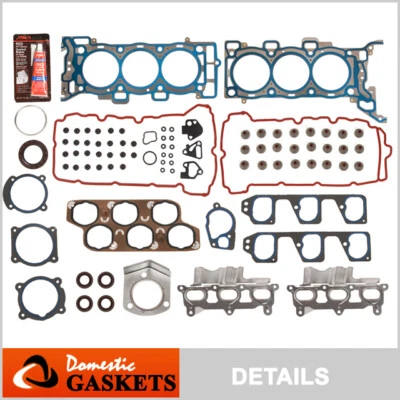 Compatível com 07-12 Chevrolet Malibu Pontiac G6 Saturn Aura Vue 3.6 conjunto de junta de cabeça DOHC - Imagem 1 de 4