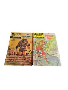 Lot Of 2 Classics Illustrated #168 (1970) In Freedom's Cause  The Downfall 