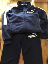 tuta puma bambino arancione