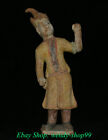 19" Old China Tang Sancai Ceramics Dynasty Palace Hunni Tartars People Statue