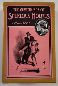 Adventures and Memoirs of Sherlock Holmes 2 Vol Box Set 1975 Illus. Sidney Paget - Picture 1 of 5