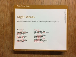 LeapFrog Schulhaus SICHTWÖRTER SPRUNGKARTEN für Leapdesk - Bild 1 von 3