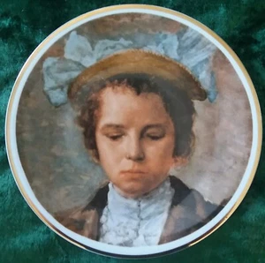 Plato coleccionable WALENTY SIEROW "Portret dziewczynki" - Imagen 1 de 3