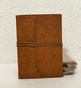 5x7 Inch brown color Crush leather diary blank pages notebook with closure lot 4 - Picture 1 of 4