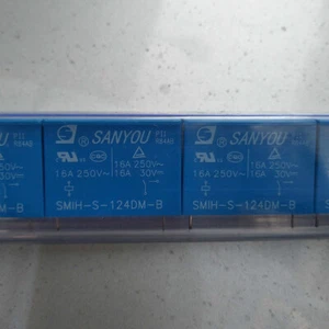 1pc SANYOU SMIH-S-124DM-B Power Relay 24VDC 4Pin 16A 250VAC - Picture 1 of 1