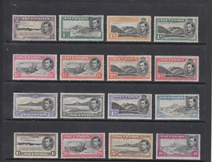 Himmelfahrt 1938 KGV1 Satz mit 16 Briefmarken. SG38 - SG47. Neuwertig leicht aufklappbar (MLH) - Bild 1 von 2