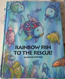 Special Scholastic Edition Rainbow Fish To The Rescue By Marcus Feister - Picture 1 of 7