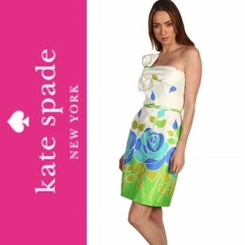 Kate Spade NY Contessa Floral Print Dress Size 2