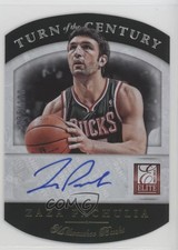 2013-14 Panini Elite Turn of the Century Signatures /100 Zaza Pachulia #17 Auto