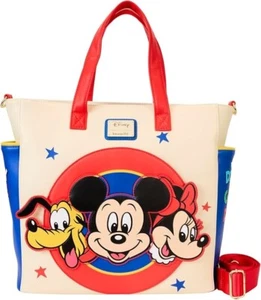Loungefly Disney Mickey and Friends Convertible Backpack & Tote Bag - WDBK3827 - Picture 1 of 5