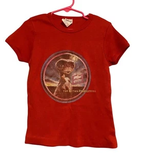 10 Nexus Red E.T. T-Shirt Kids Made in USA Vintage Movie Short Sleeve Tee - Picture 1 of 7